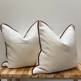 Foss piped cushion